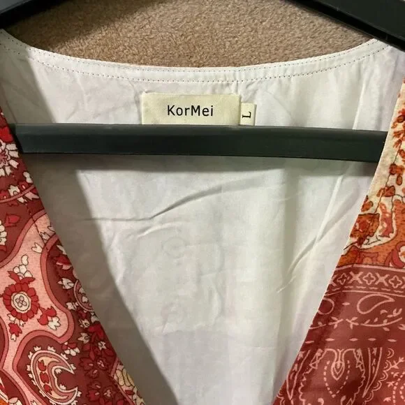 Bohemian Patchwork Dress-Large‎ - Picture 4 of 9